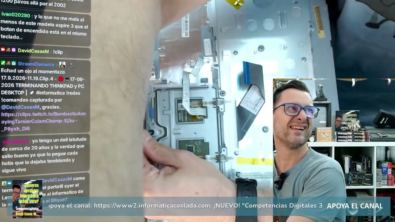 Cómo desmontar un portátil ACER que se ha caído al suelo #acer #portátil